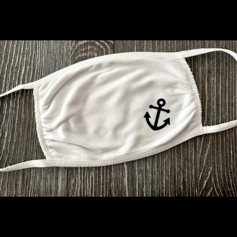 Brand New White Face Mask